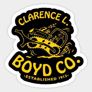 Clarence L Boyd Company Sticker